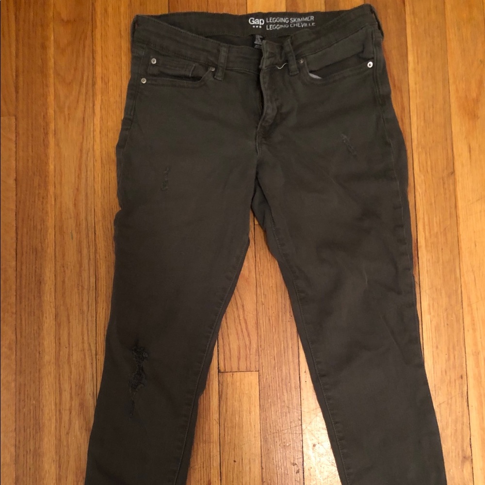 Army Green GAP legging skimmer size 2